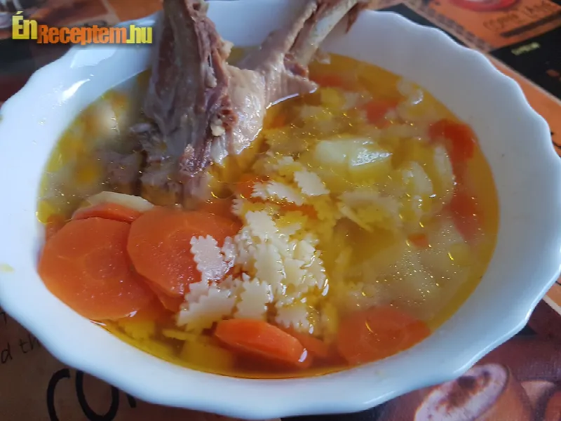 Kacsaszárnytő leves