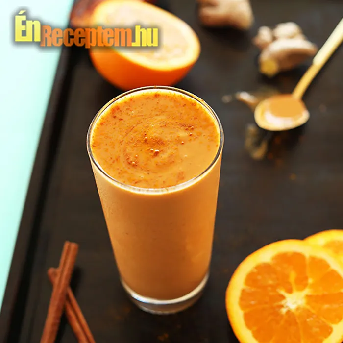 Gyömbér-narancs-alma-fahéj