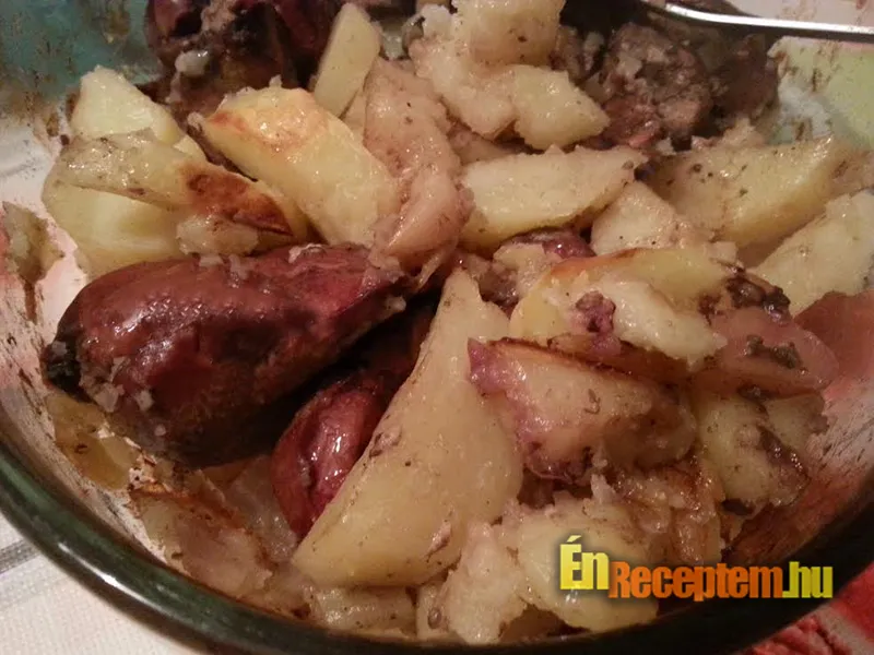 Fokhagymás fűszeres máj