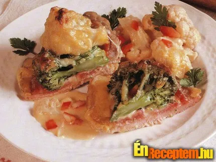 Sertésborda Dubarry módra