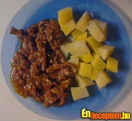 Pacalpörkölt Bukott Angyal Módra