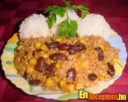 Mexikói Chilis bab fél óra alatt