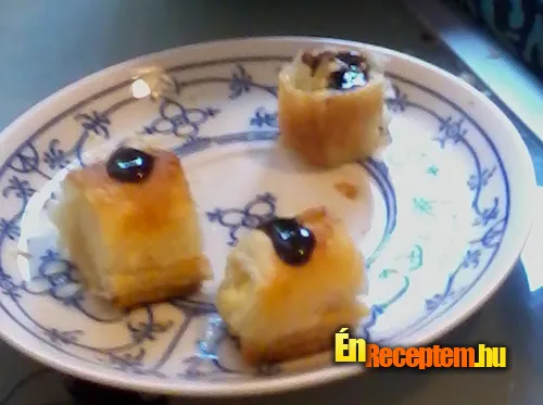 Mini túrós rétes