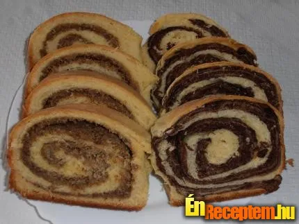 Kakaós és diós kalács