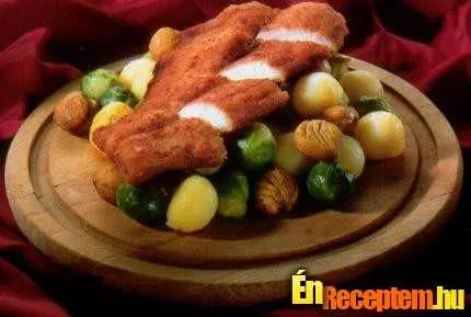 Halfilé gesztenyelisztben ropogosan