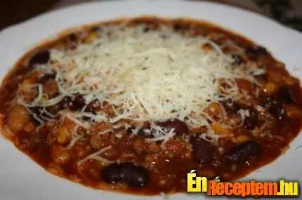 Chili con carne – igazi mexikói chilis bab