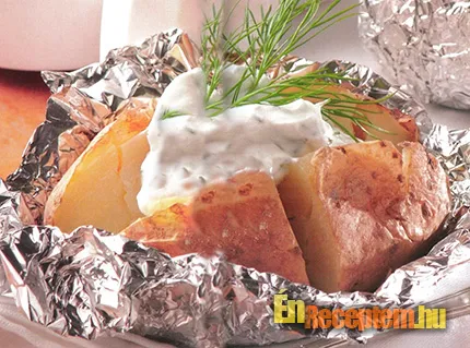 Alufóliás krumpli