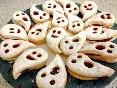 Halloween linzer